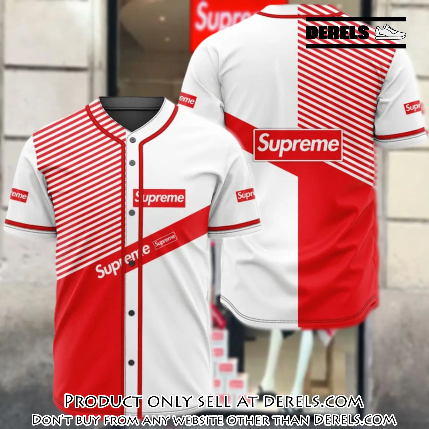 Supreme baseball jersey shirt luxury bjs1234 dr1059148